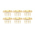 6 Set Cabinet Door Catch Brass Cabinet Door Closet Ball Tension Catch Latch with Gold Screw for Most Cabinets 50mm / 2in
