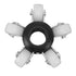 90mm Guide Wheels Protective Cover Durable Guide Wheels for 23mm Pipe Sewer Pipeline Inspection Camera