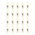 20Pcs Chair Leg Floor Protectors Furniture Socks Knitting Double Thickening Elastic Chair Leg Protectors Fits All Leg Shapes