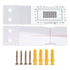 Gap Measuring Instrument Acrylic Building Wall Standard Crack Monitor Corner Crack Comparison Caliper