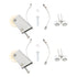 2Set Cabinet Sliding Door Window Roller Pulley Stainless Steel Sliding Door Window Roller Pulley Including Upper Wheel Waterproof Copper Core Concave Wheel