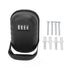 Key Lock Box Safe Security Wall Mounted Waterproof Password Combination Lock Storage Box for House Key Matte Black