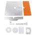 Aluminium Router Table Insert Plate Table for Woodworking Benches Router Plate Wood Tools Milling Trimming Machine