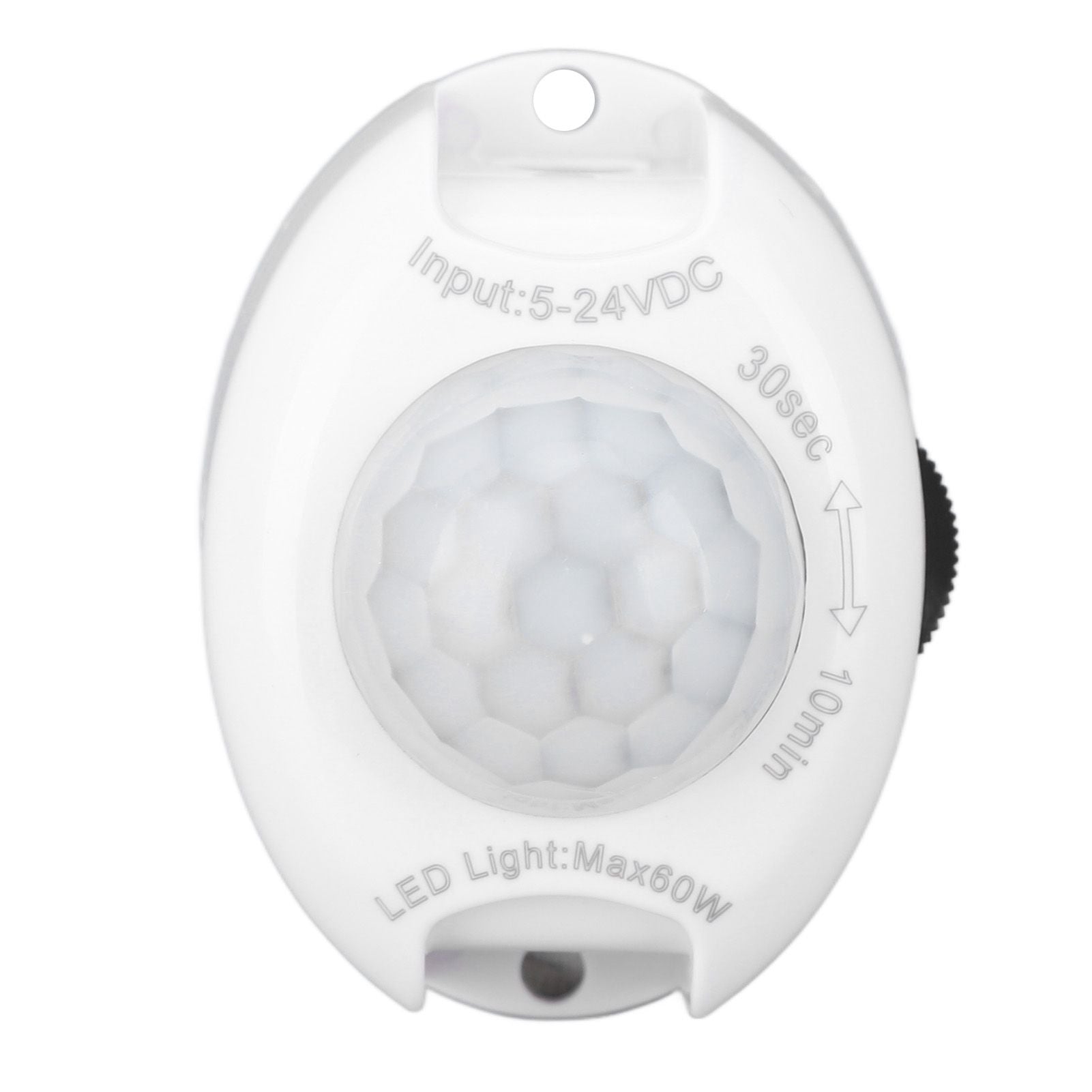 DC Plug Human Body Induction Switch Infrared Adjustable LED Light Strip Detector Switch 5‑24V 60W