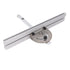 Angle Protractor Angle Finder Ruler Aluminum Alloy Protractor Woodworking Ruler Angle Measure Tool with Backstop