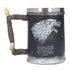 Stainless Steel Liner Mug Resin Decorative Hand Painted Beer Cup for Home Bar KTV Restaurant Large