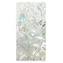 60x300cm 3D Tulip Pattern Self Adhesive Window Privacy Film Static Cling Window Sticker for Home Office