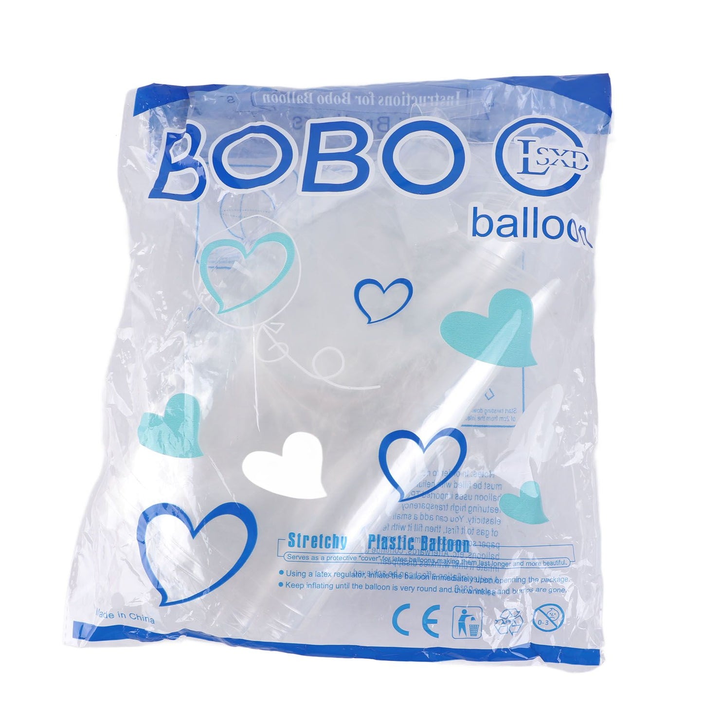 10PCS Bobo Balloons Wide Mouth Reusable Environmentally Friendly Transparent for Wedding Birthday Party
