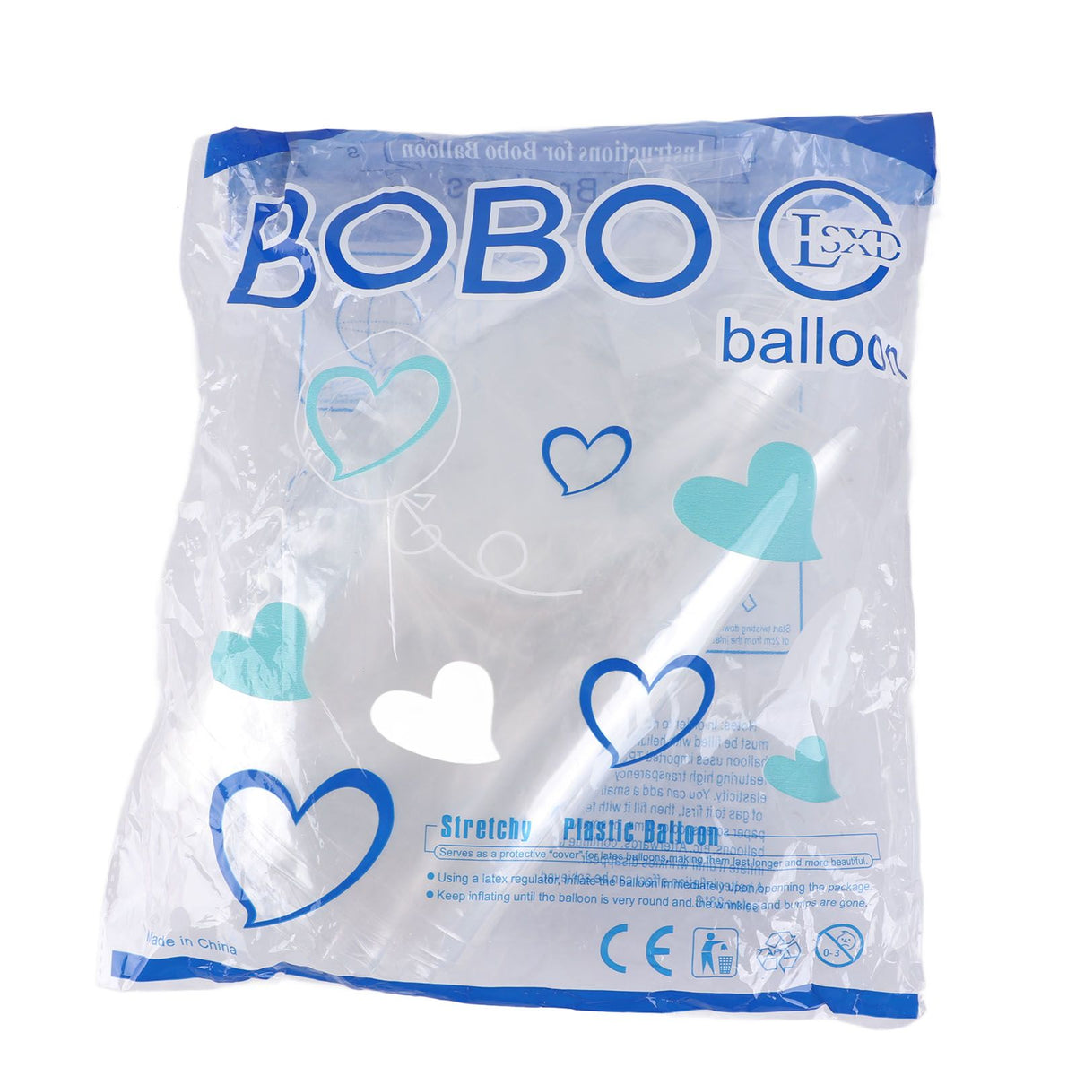 10PCS Bobo Balloons Wide Mouth Reusable Environmentally Friendly Transparent for Wedding Birthday Party