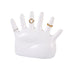 Ring Hand Holder All Round Display Fade Resistant Exquisite Hand Jewelry Display Stand for Bracelets Watches White