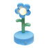 Table Lamp Cute Flower Night Light Portable Desk Lamp Decorative for Office Dorm Decor Blue