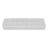 Clear Acrylic Flower Vase Multi Holes Elegant Decorative Long Rectangle Vase for Wedding Home Dining Table Decor 40cm/15.7in