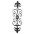 Wall Candle Holders Retro Diamond Encrusted Candlestick for Living Room Bedroom Decorations