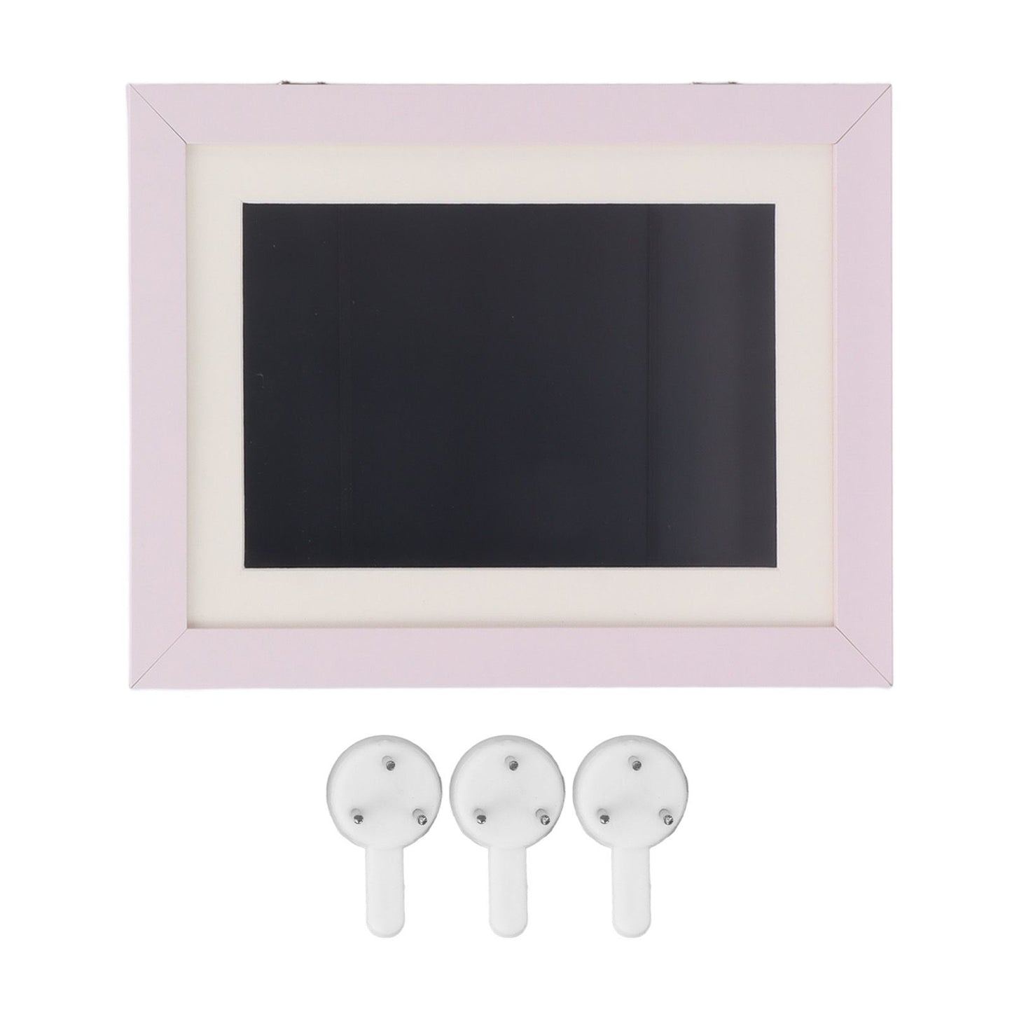 Kids Art Frame HDF Durable Magnetic Design Changeable Art Picture Frame with Storage Slot for Crafts Drawing Pink