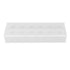 Rectangular Floral Centerpiece Clear Acrylic Flower Vase for Dining Table Wedding Party Home 12 Hole