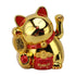 5.5in Electric Waving Arm Fortune Cat Decorative Cute Plastic Cat Ornaments for Cashier Desk MLY11020-4 Gold