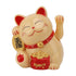 5.5in Electric Waving Arm Fortune Cat Decorative Cute Plastic Cat Ornaments for Cashier Desk MLY11020-2 Yellow