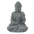 Buddha Statue Green Sandstone Sculpture Buddhist Sitting Figurine Ornament for Living Room Courtyard 7135K-02