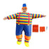 Inflatable Clown Costume Blow Up Joker Jumpsuit for Halloween Cosplay Party Christmas Adult Size
