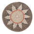 Round Grass Wall Ornaments 35cm Diameter Hand Knitting Hanging Woven Wall Baskets for Living Room Kitchen Style 2