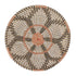 Round Grass Wall Ornaments 35cm Diameter Hand Knitting Hanging Woven Wall Baskets for Living Room Kitchen Style 3