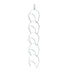 5Pcs Hat Rack Iron Punching Free Multi Layer Multifunctional Space Saving Hat Hanger Holder White
