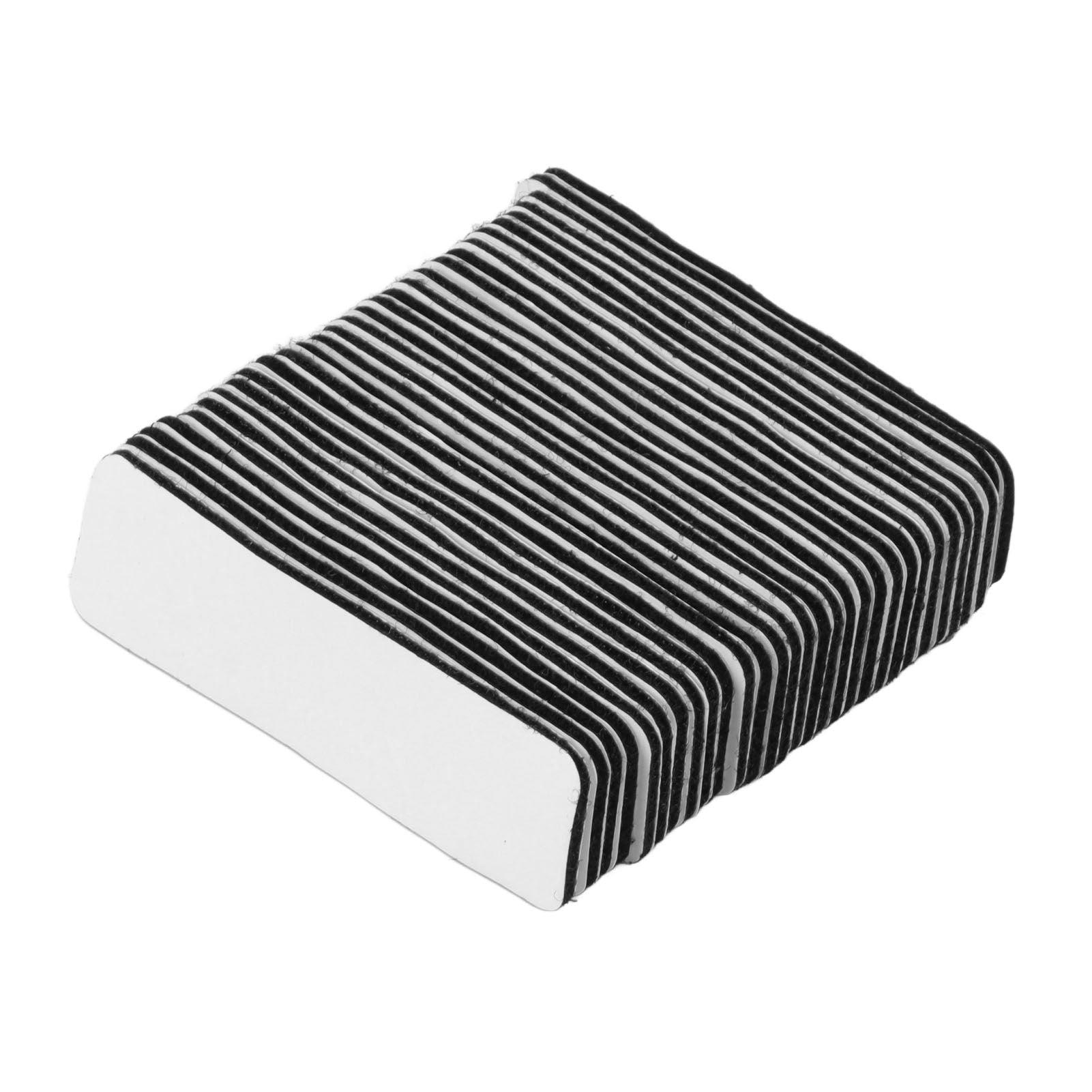 30PCS Hook and Loop Strips Double Side Hot Melt Adhesive Mounting Tape for Home School Use