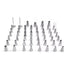 Piping Tips Stainless Steel Toxic Free Rust Proof Cake Decorating Nozzles for Home Baking