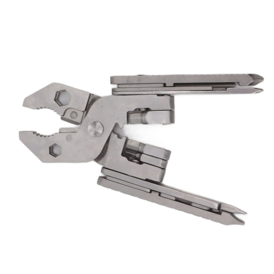 Multitool Pliers Cast Steel Screwdriver Card Needle Wire Stripper Wrench Multi Tool
