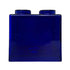 Clear Money Saving Bank Building Block Design Rectangular Transparent Coin Saving Box for Kids Boys Girls Blue 8.9x8.9x9.2cm / 3.5x3.5x3.6in