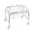 Storage Basket Convenient High Load Bearing Capacity for Bedroom Kitchen Dormitory Supplies Plastic Rolling Wheel + Storage Basket
