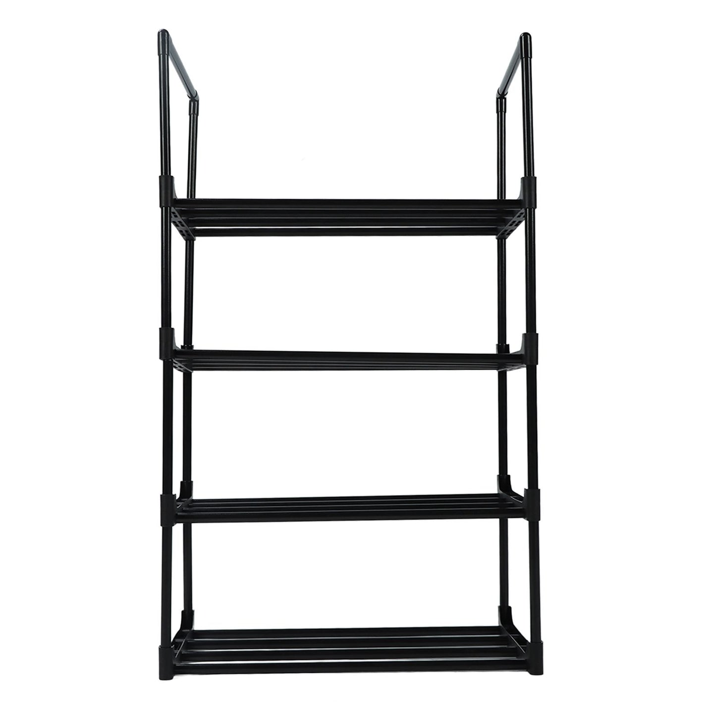 Shoe Rack Multifunctional Multilayer Large Capacity Shoe Shelf for Closet Hallway Bedroom Entryway 1 Column 4 Layers