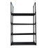 Shoe Rack Multifunctional Multilayer Large Capacity Shoe Shelf for Closet Hallway Bedroom Entryway 1 Column 4 Layers