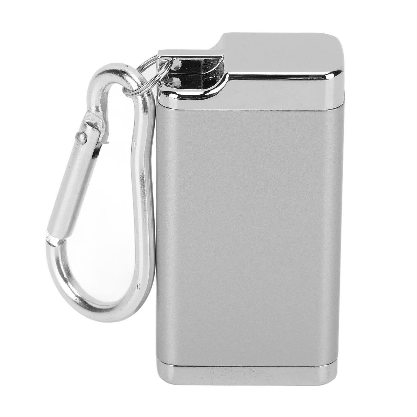 Mini Cigarette Ashtray Light Weight Portable Cigarettes Cigars Ashtray Durable Cigarette Ash Holder for Home Outdoors Silver