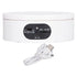 Rotating Display Stand 5.5lb Load Capacity 360 Degree Photography Turntable Plug in Battery Knob Speed Control White 12cm/4.7in
