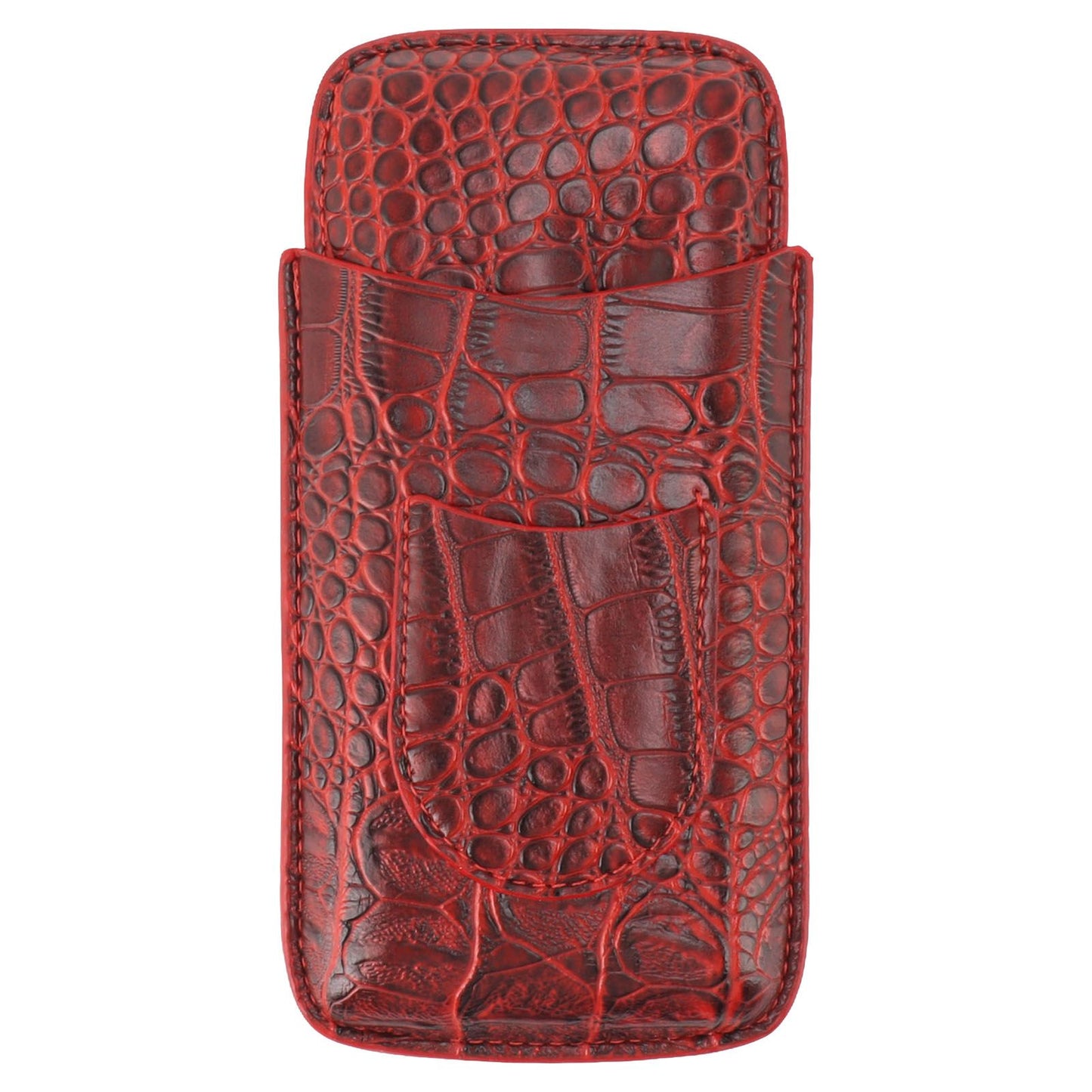 Travel Cigar Case Leather Soft Touch Fashion Appearance Portable Cigar Pouch for 3 Cigars 74