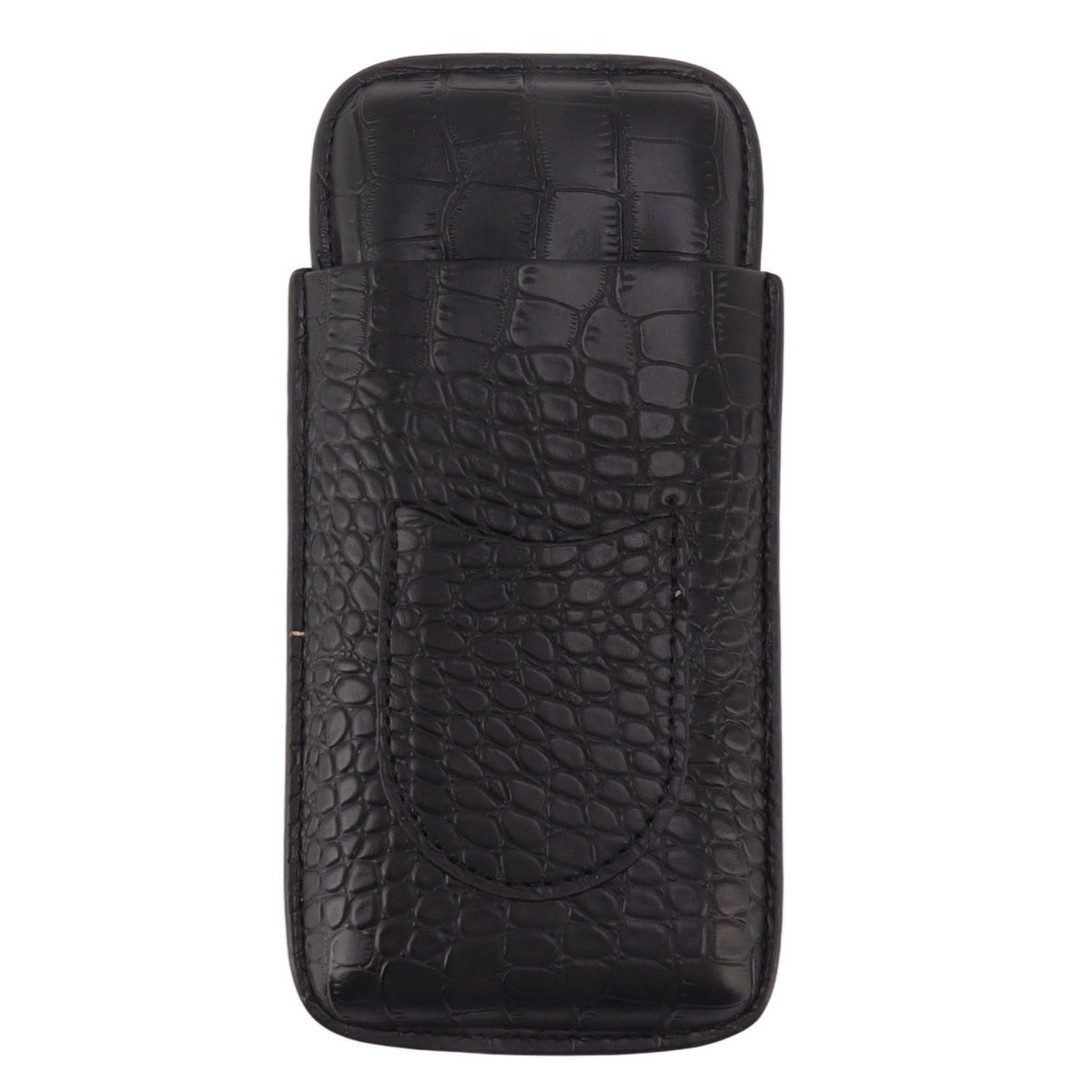 Portable Cigar Case 3 Holder Leather Humidor Box Cigar Moisturizing Protection Storage Bag