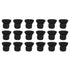 18 Pcs Clothes Hanger Connector Hook Space Saving Strong Bearing Hanger Extender for Closet Wardrobe Cartoon Style