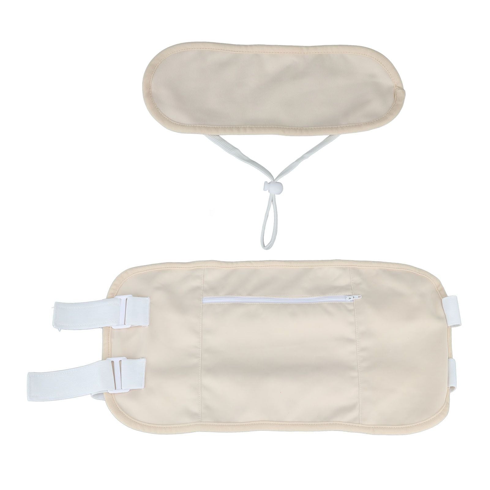 Castor Oil Pack Wrap Light Weight Organic Castor Oil Pack Kit Adjustable Castor Oil Pack for Sleeping Reading Yoga