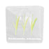 Double Sided Photo Clip Acrylic Tulip Pattern Multifunctional Transparent Paper Clamp for Organization Light White