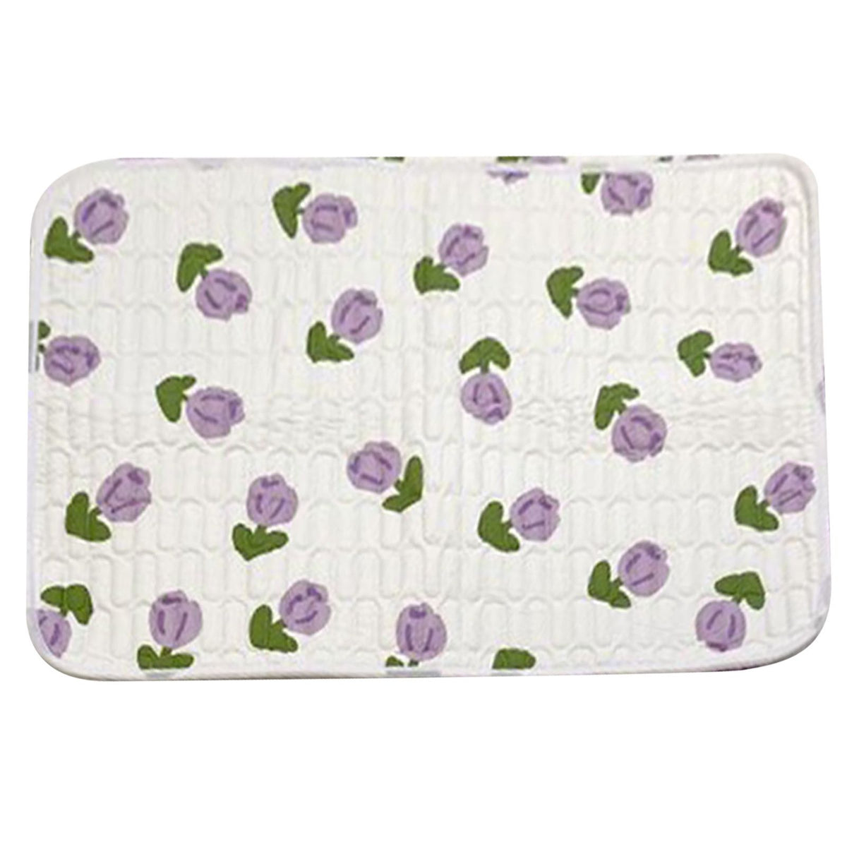 Urine Mattress 2 Sided Protector Pad Cover Leak Proof Non Slip Washable Waterproof Purified Cotton Tulip M