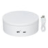 White Automatic 360° Rotating Display Turntable 3KG Load Bearing Electric Display Turntable Stand for Shop Diameter 13cm/5in