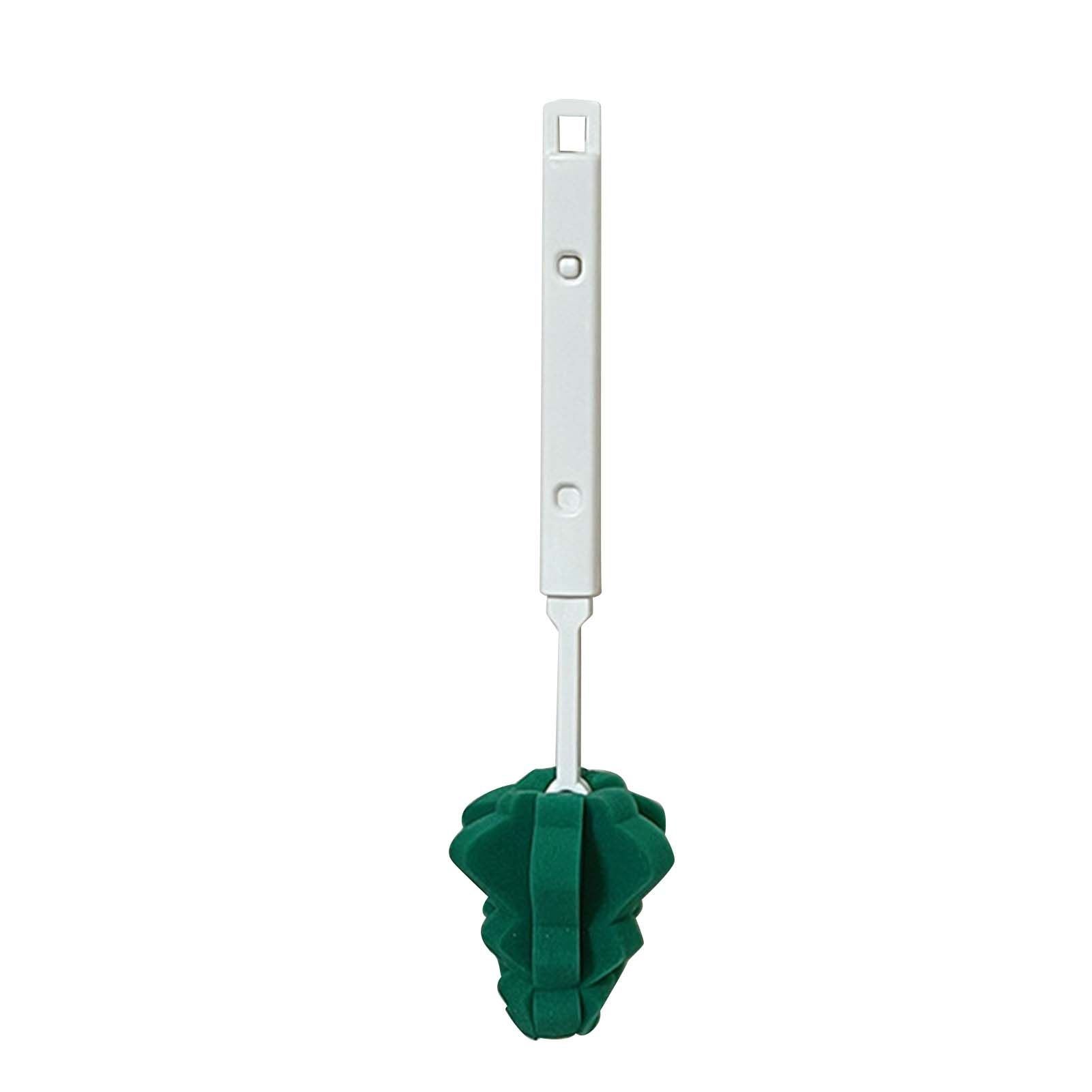 Cup Cleaning Brush Retractable Long Handle Soft Sponge Head Hangable Water Bottle Brush