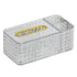 Tissue Storage Box Rhombus Texture Side Partition Towel Napkin Container Case Transparent White