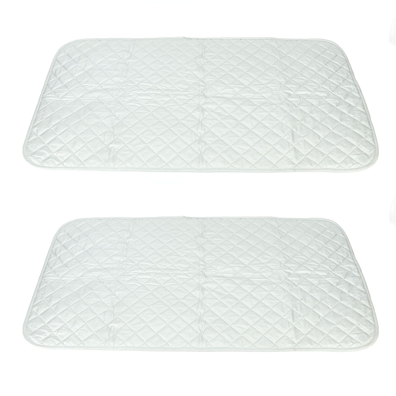 2pcs Magnetic Ironing Mat Heat Resistant Ironing Blanket Portable Ironing Board Washer Dryer Replacement Cover