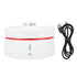 Air Purifier Ashtray Smell PM2.5 Removal 4000mAh USB Rechargeable Smokeless Ashtray for Office Family Bar Car White