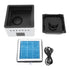 Smokeless Ashtray Air Purifier Function Negative Ion USB Charge 8000mAh Battery Smoke Grabber for Family Office Bar Black