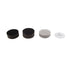 3PCS Electric Spin Scrubber Head Cordless Cleaning Scrubber Brush Head for Replacement Coarse Fiber , Sponge, Cleaning Cloth, Base