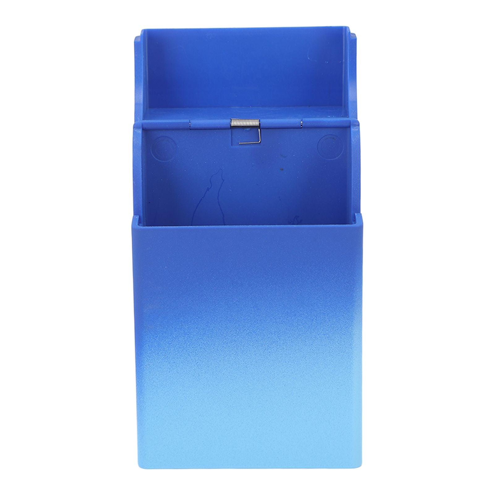 Clamshell Cigarette Case 20 Capacity ABS Portable Cigarette Holder Case for Cigarette Storage Blue Gradient