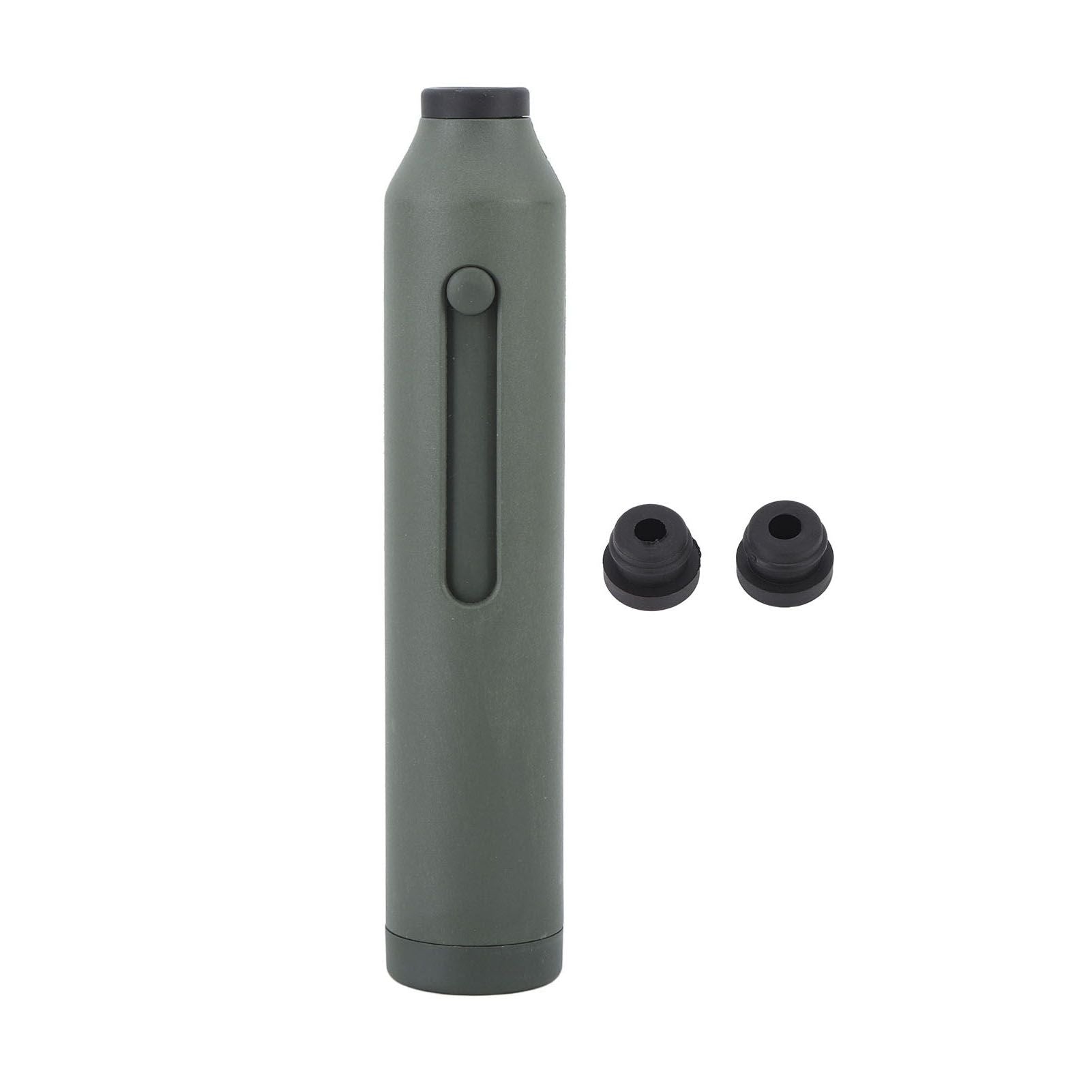 Handheld Car Ashtray Safety Protection Lightweight Portable Large Capacity Mini Car Cigarette Ashtray For Home Smoking Area Green